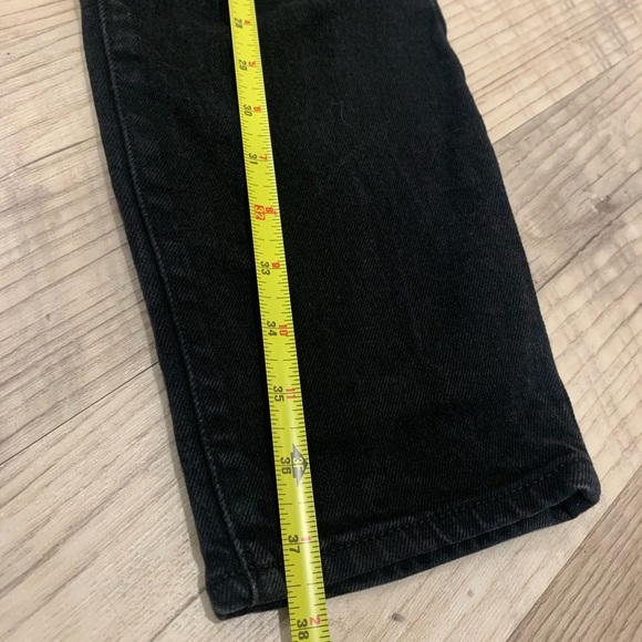 Old Navy Women's OG Straight Black Jack Jeans Size 10 High-Rise Secret-Smooth - Picture 4 of 8